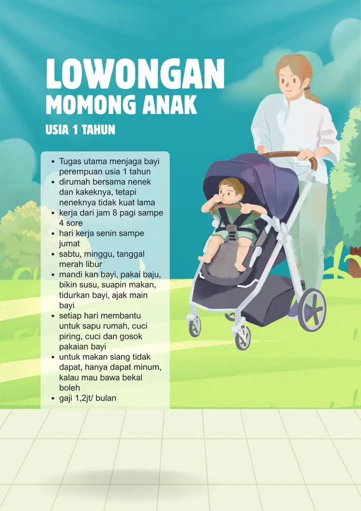 MOMONG ANAK + BEBERES SEDIKIT