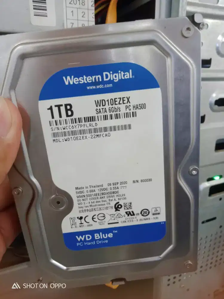 Wts HDD WD 1TB Buat PC ato CCTV SENTINEL 100/100