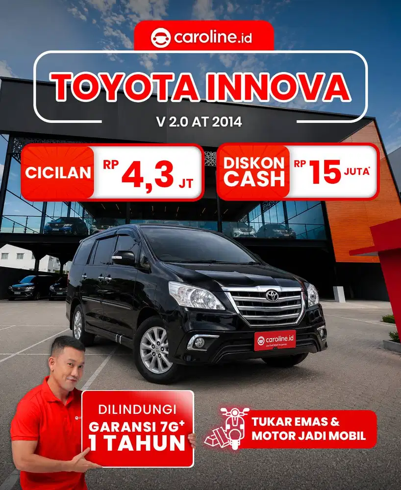 Toyota Innova V Matic 2014