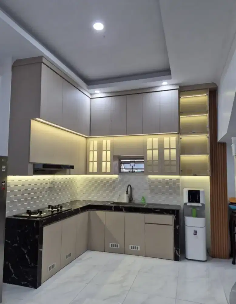 Custom kitchen set minimalis wardrobe bedroom set livingroom room
