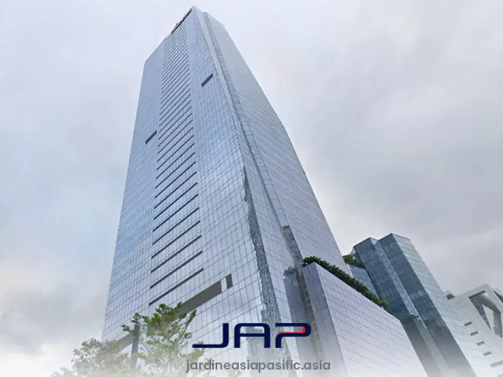 Kantor di International Financial 2 Luas 487.86 sqm Bare Area Sudirman