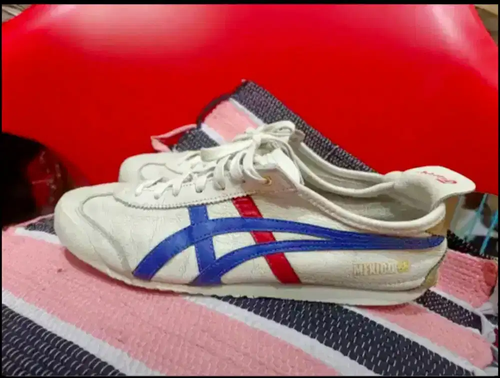 Sepatu Onitsuka tiger mexico 66 kulit sz 43,5  original