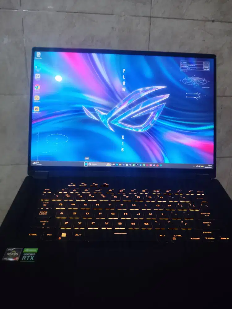 Laptop Gaming ASUS ROG Flow X16 Ryzen 9 6900HS RTX 3070Ti Mulus Second