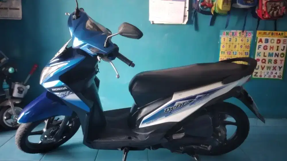 Beat FI 2014 SS lengkap pajak pelat hidup panjang