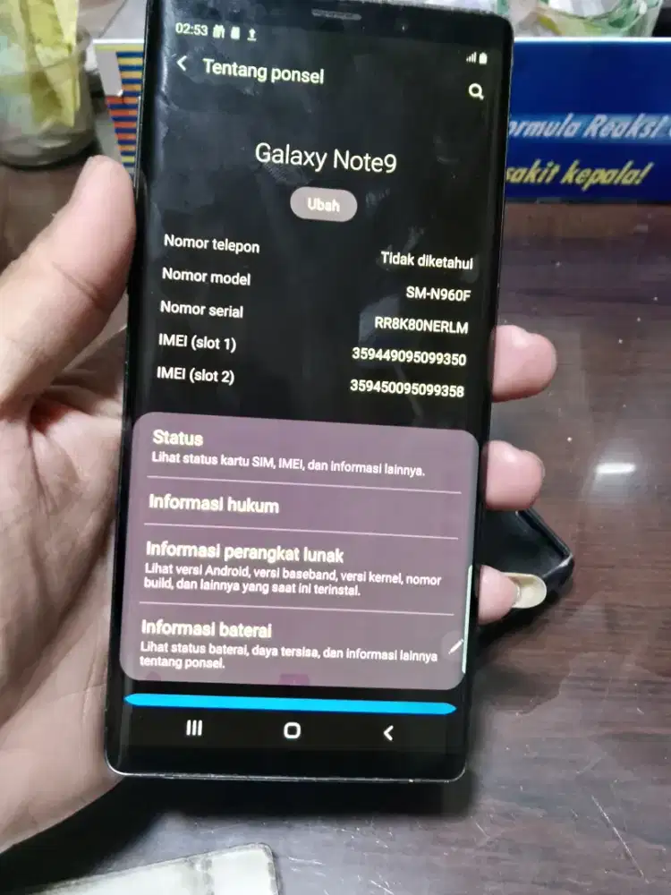 Samsung Note 9 8/512 SamDex Ready