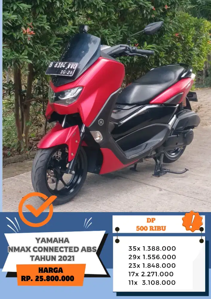 YAMAHA NMAX 155 CONNECTED ABS TAHUN 2021