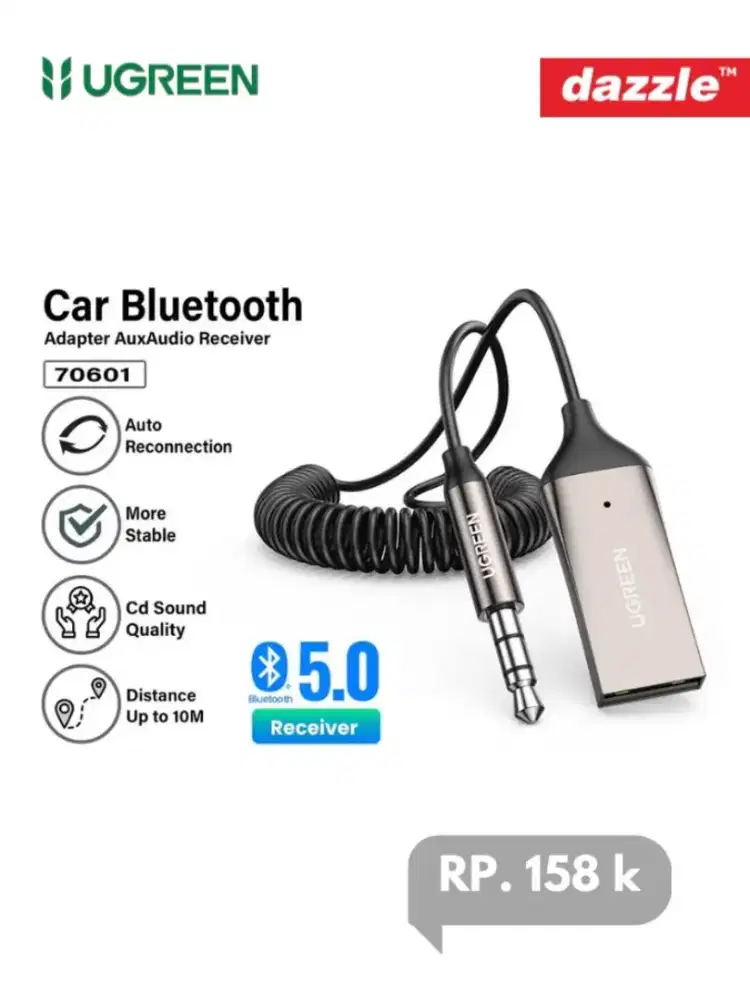 Car receiver bluetooth UGREEN
