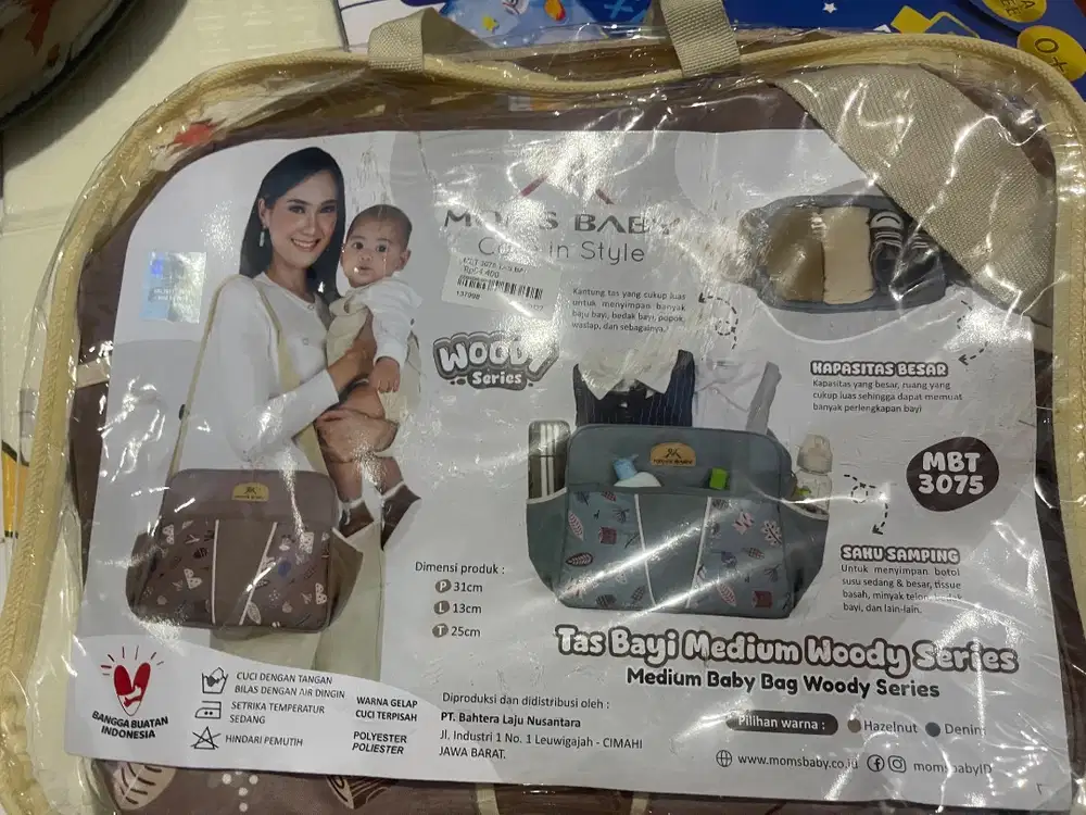 Paketan Bantal Menyusui dan Tas bayi