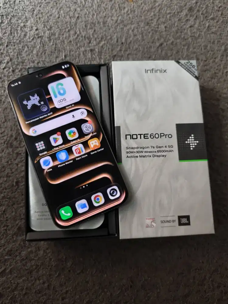 Infinix Note 60 Pro 8/256 5G Mulus Garansi Panjang