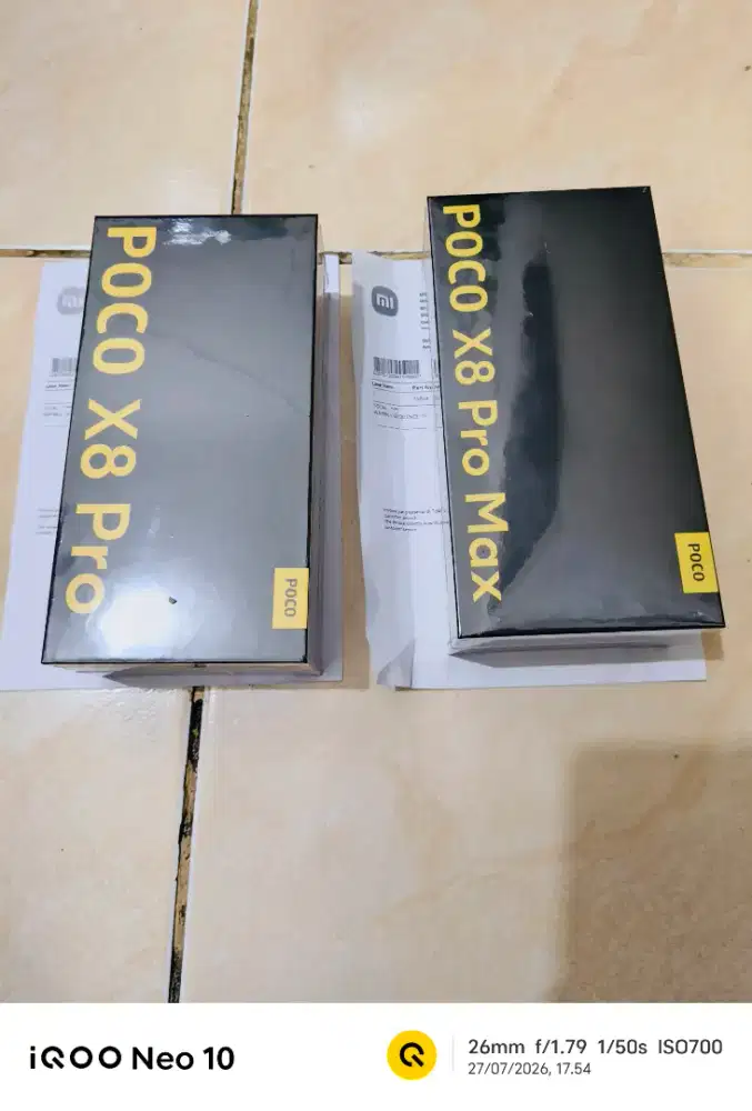 BARU 100% | Poco X8 Pro Max 12/512GB BLUE | Grs Resmi |SEGEL No Repack
