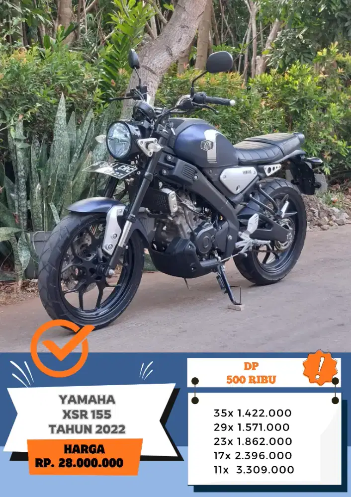 YAMAHA XSR 155 TAHUN 2022