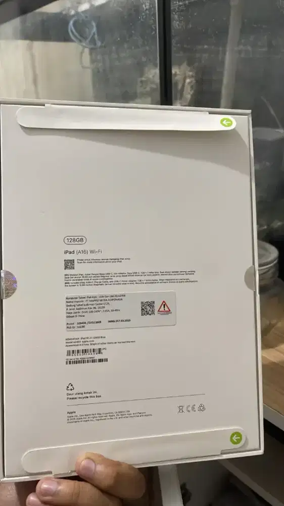 IPAD A16 garansi Ibox