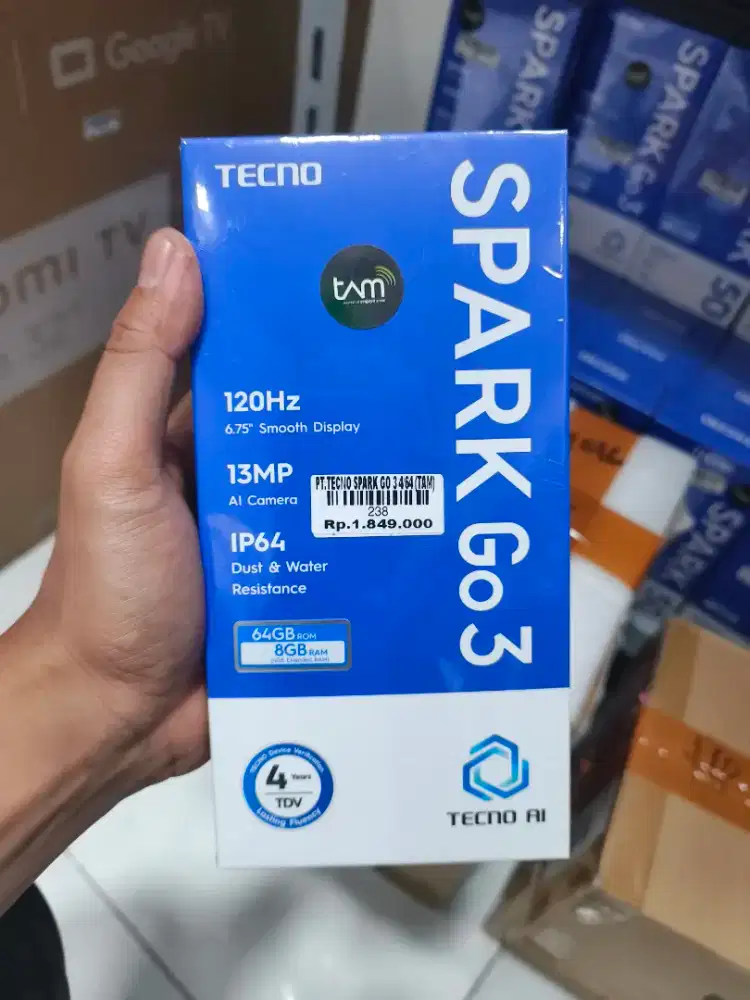 TECNO SPARK GO 3 4/64GB | ATLANTIS DAHAYAT