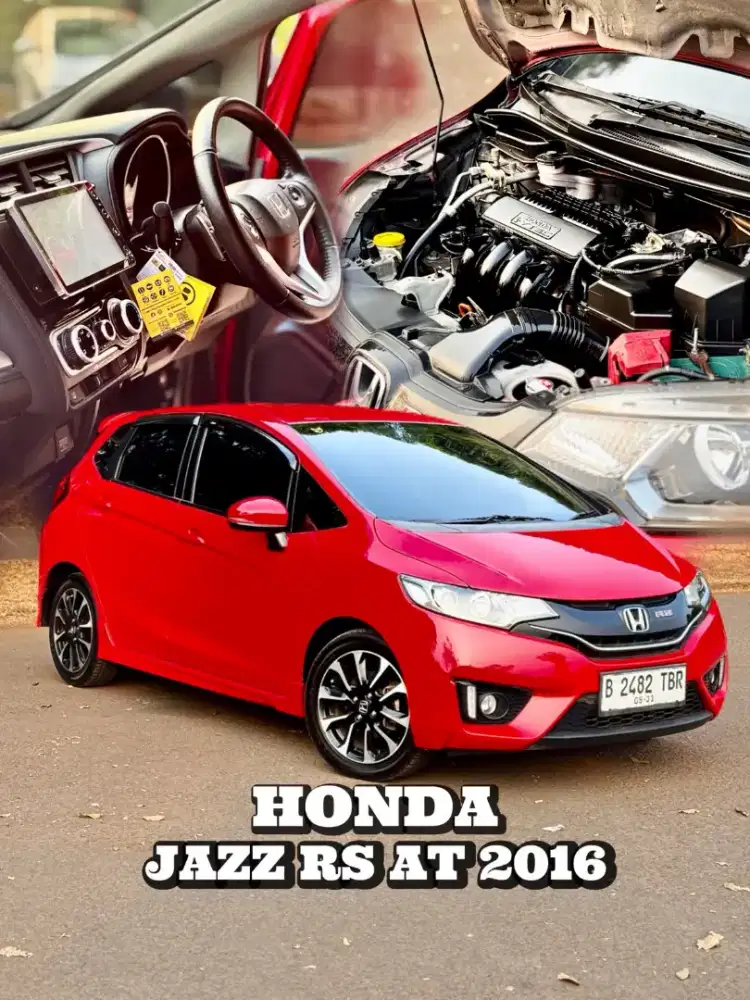 Honda Jazz RS AT Matic 2016 Kondisi Siap Pakai