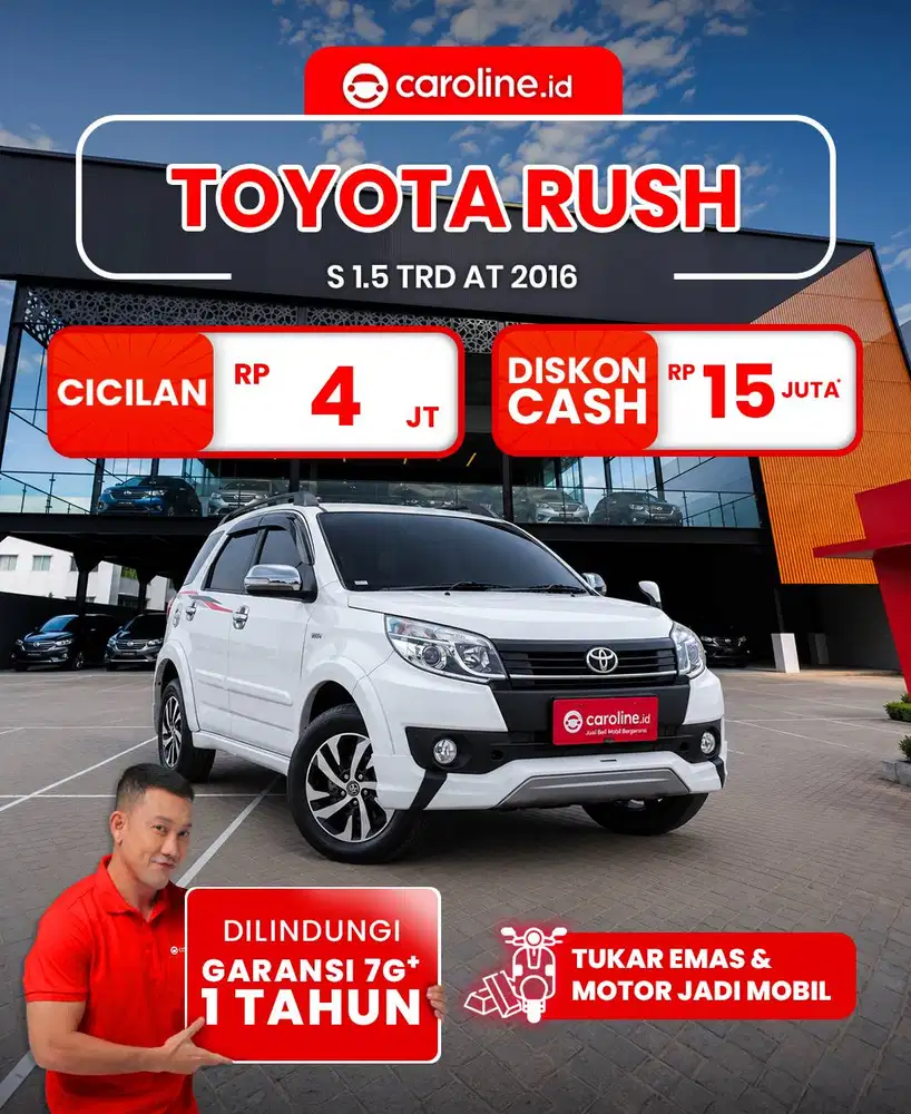 Toyota Rush S TRD Matic 2016