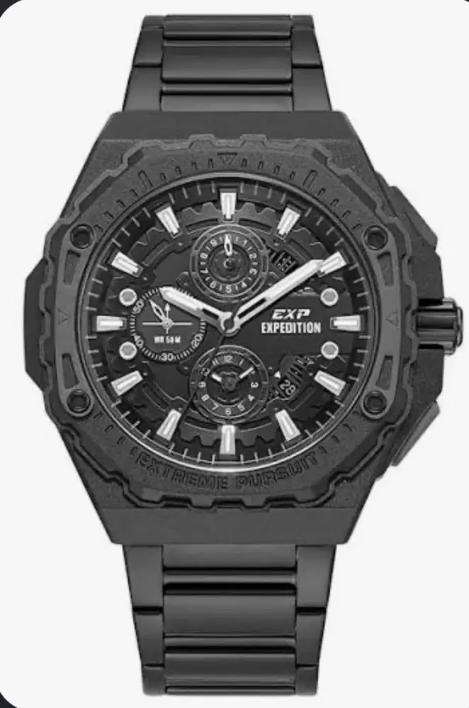 Jam Tangan Expedition 6824 Black Original