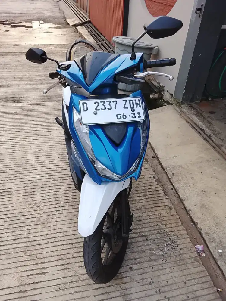 Dijual Honda Beat Deluxe tahun 2021, kondisi istimewa siap digunakan.