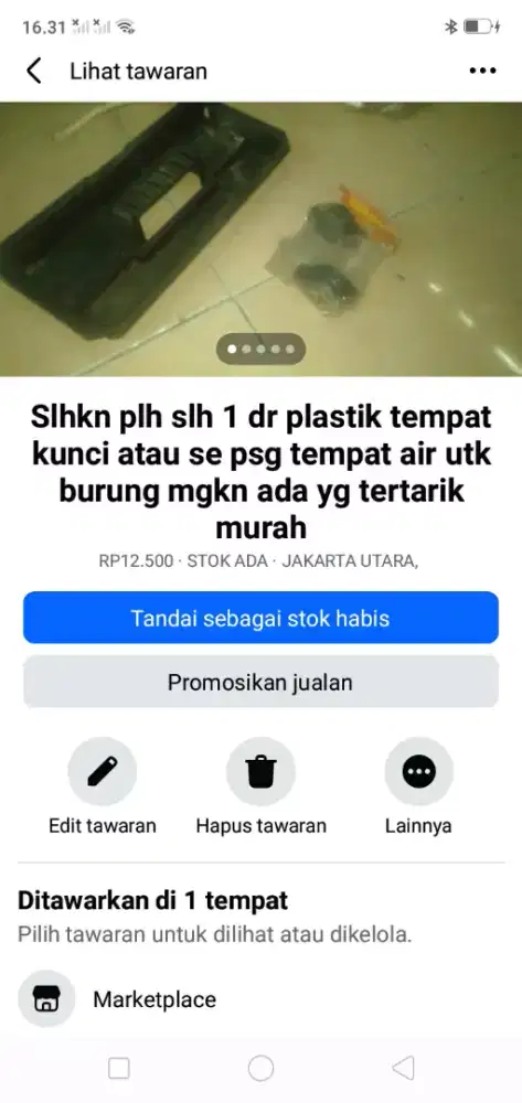 Slhkn plh slh 1 dr se psg tempat air minum utk hewan/sblhnya murah sj