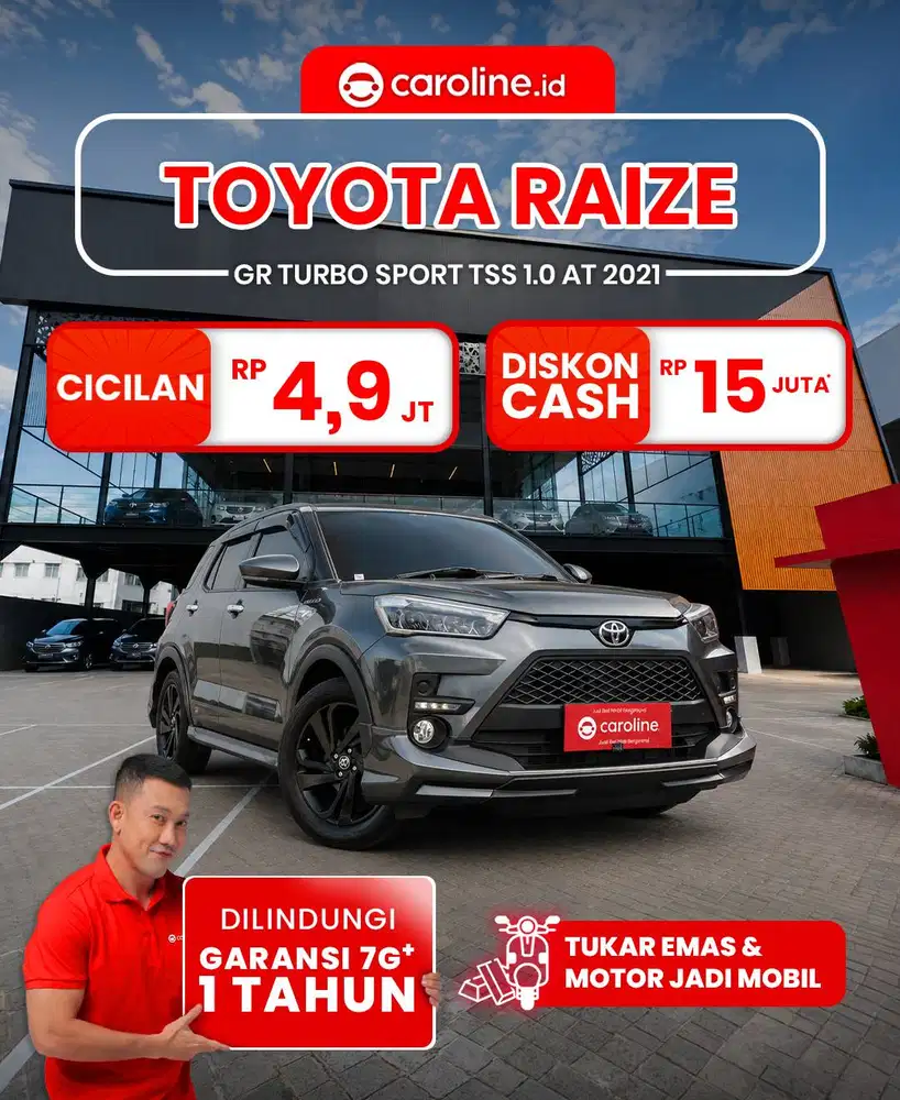 Toyota Raize GR Turbo Sport TSS Matic 2021