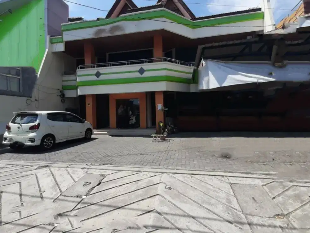 DIJUAL HOTEL RUNGKUT MADYA - HOTEL AKTIF - NOL JALAN RAYA - PARKIRAN LUAS