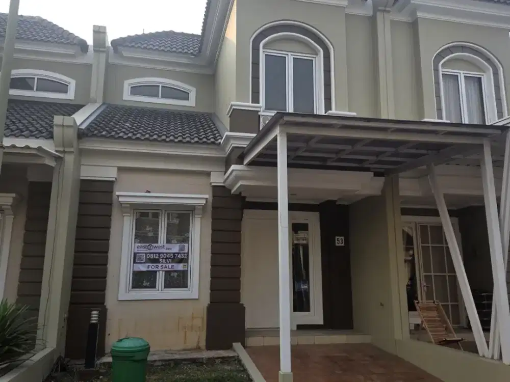 Dijual Rumah Termurah SHM 2 Lantai Bagus Nyaman di Samara Village Gading Serpong