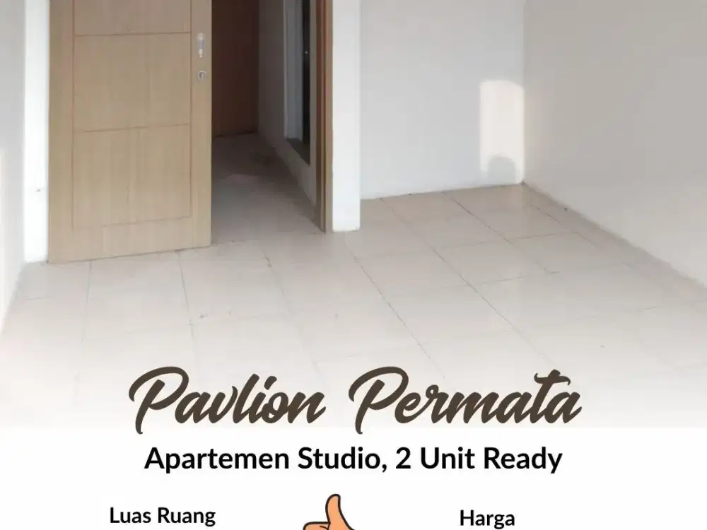 Apartemen Pavilion Permata, Studio
