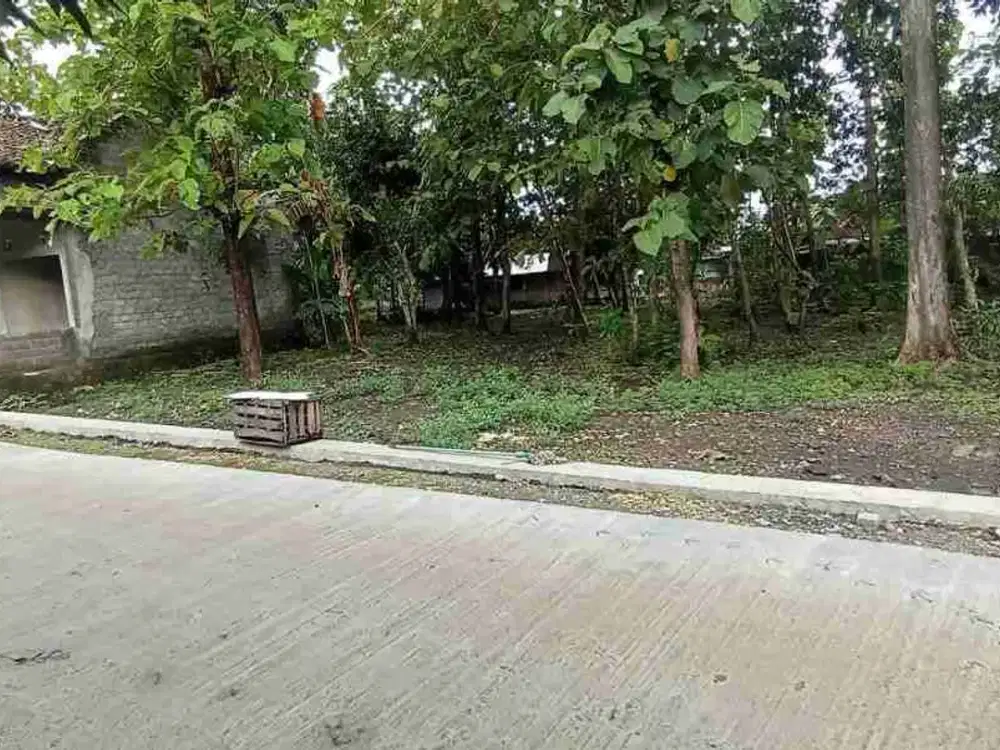 Jual Cepat B.U. Turun 100rb / meter di Playen Selatan Lanud Wonosari