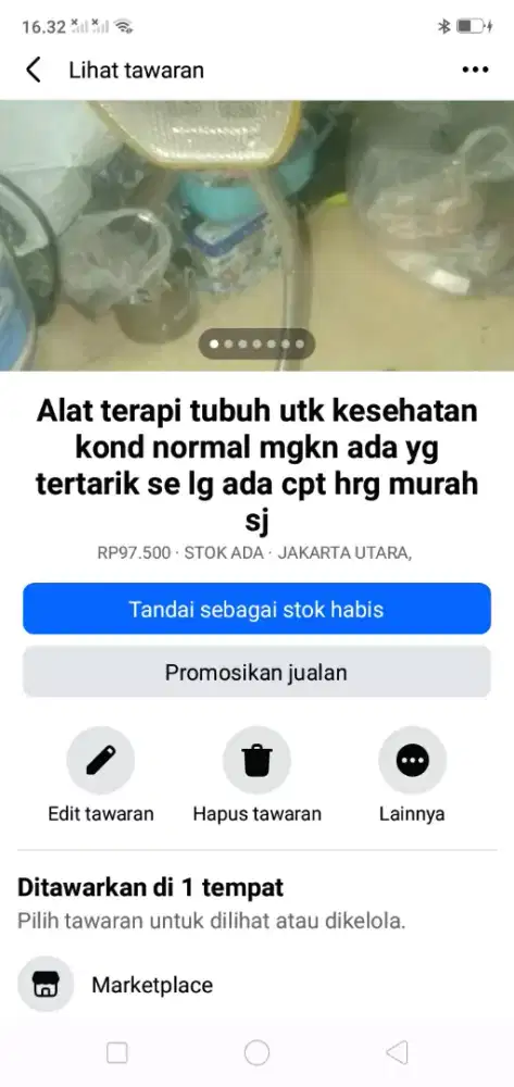 Alat terapi kesehatan tubuh kond normal hrg murah sj cpt dpt yah