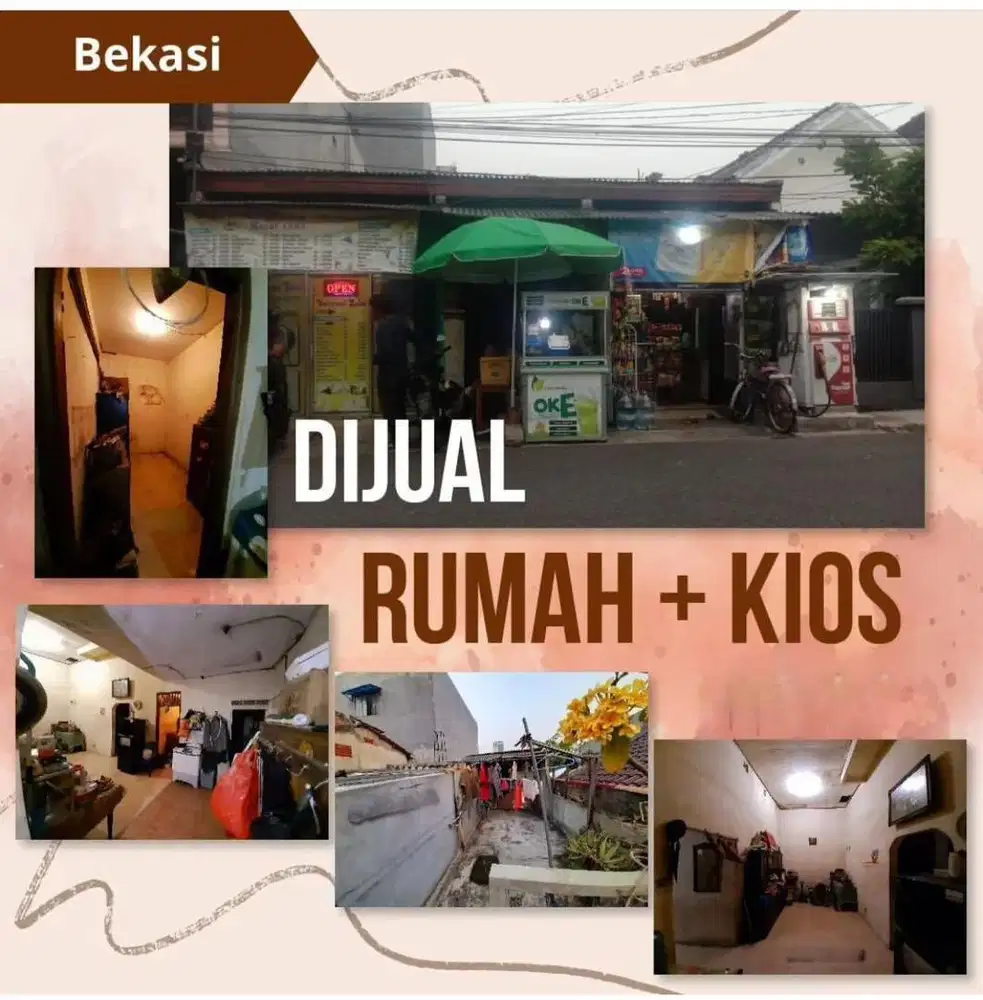 Dijual BU rumah hitung tanah dekat Summarecon / Kayuringin Kota Bekasi