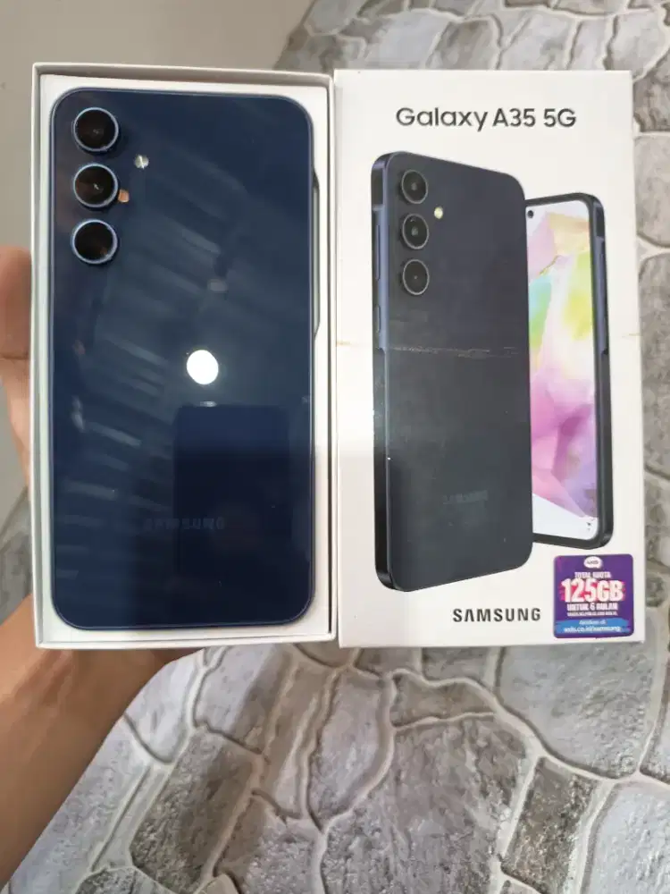 Samsung A35 5G 8/256 (Awesome Navy), Fullset