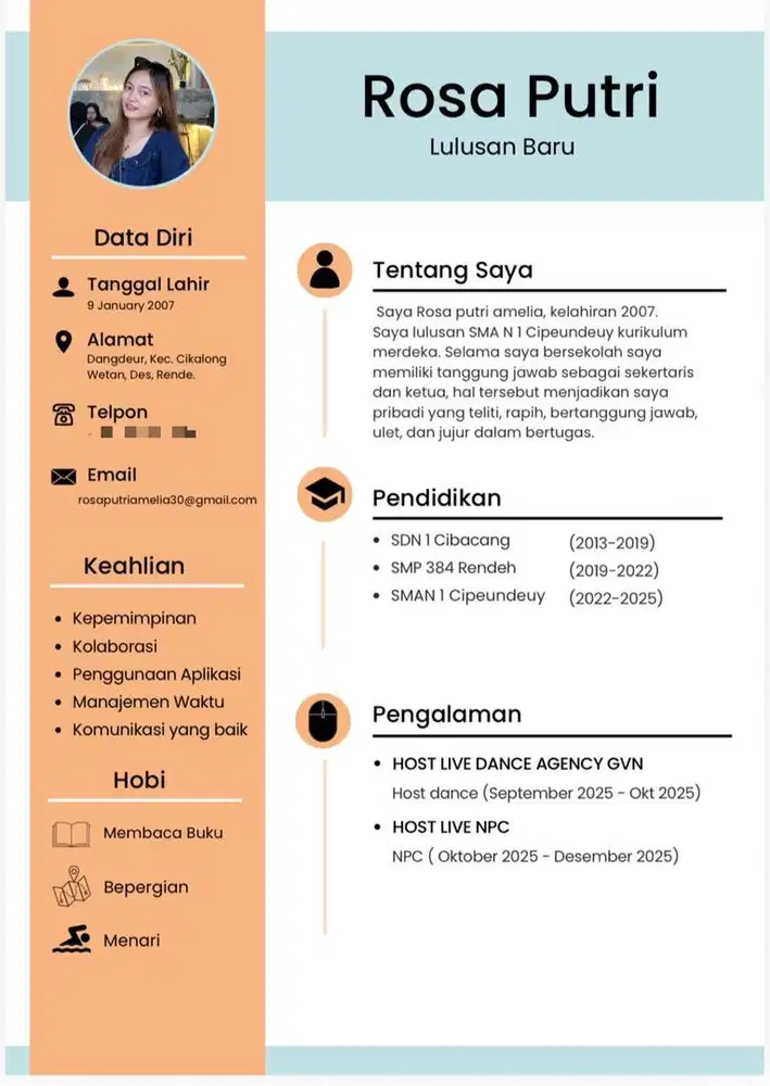 saya siap kerja apa saja secepatnya