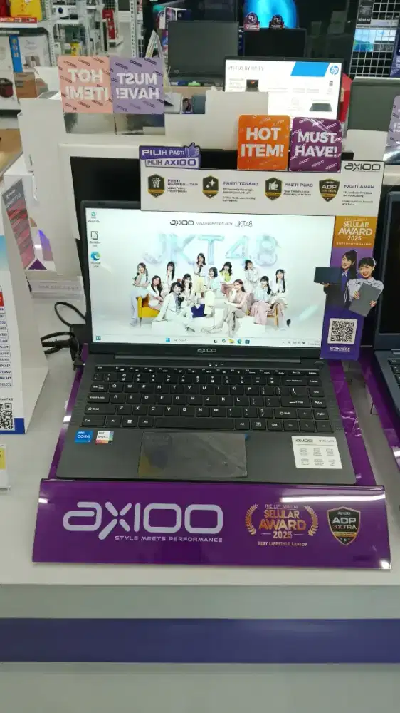 Axioo Mybook Hype 5 G12 Notebook - Black