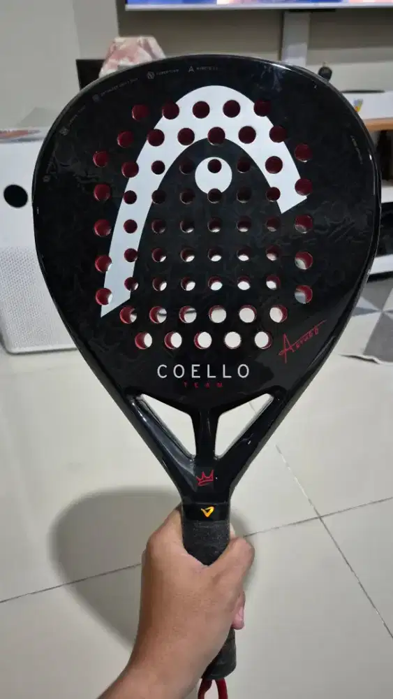 Raket Padel Head Coello Team - Mulus + Bonus