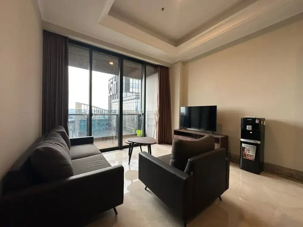 Disewakan Apartemen Distric 8 1 BR Luas 70 M2 Brand Sangat Terawat Jakarta Selatan