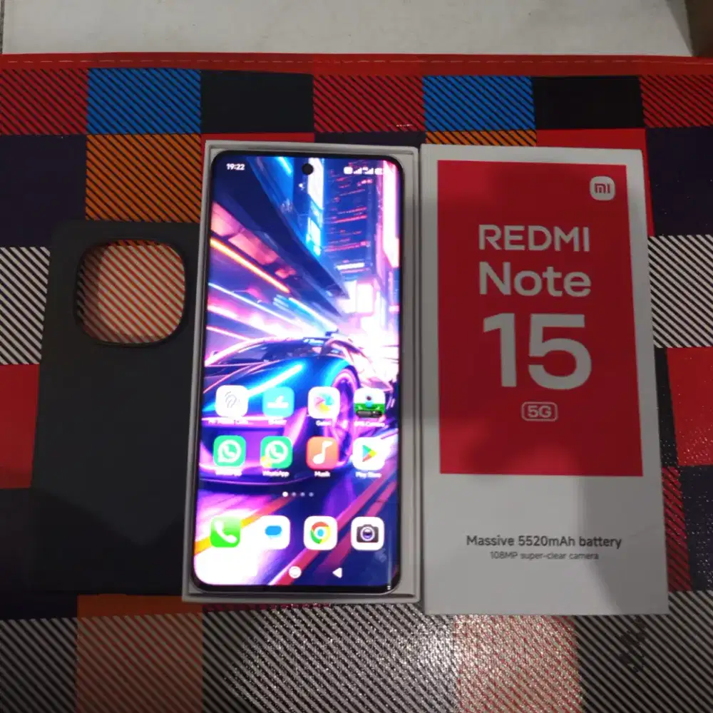 Xiaomi Redmi Note 15 5G 8/256 Fullset Garansi