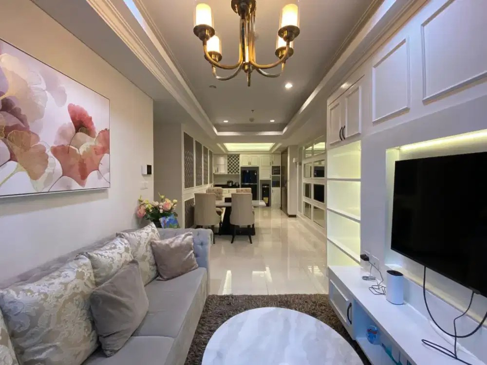 Disewakan Apartemen Casa Grande 3 Bedroom Size 120 Sqm Siap Huni Akses Mall Kokas Tebet Jakarta Selatan Not Facing The Grave