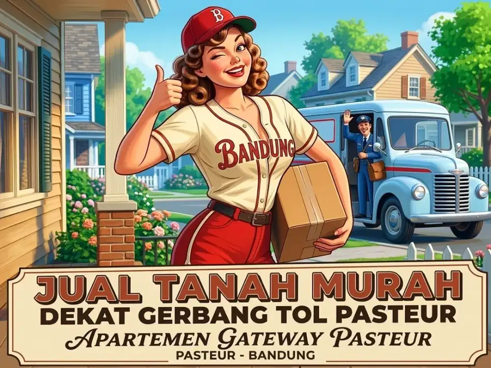 JUAL TANAH DI GUNUNG BATU, CICENDO, PASTEUR, BANDUNG KOTA.