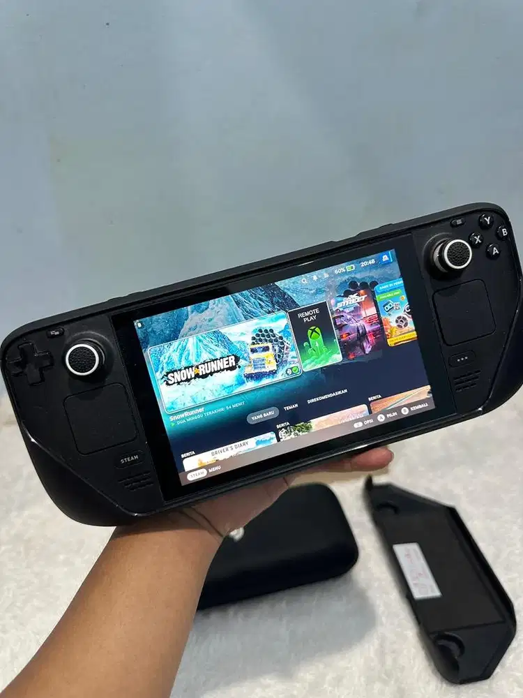 Steam Deck LCD 256 GB + Micro SD 256 GB [Fullset + Banyak Bonus]