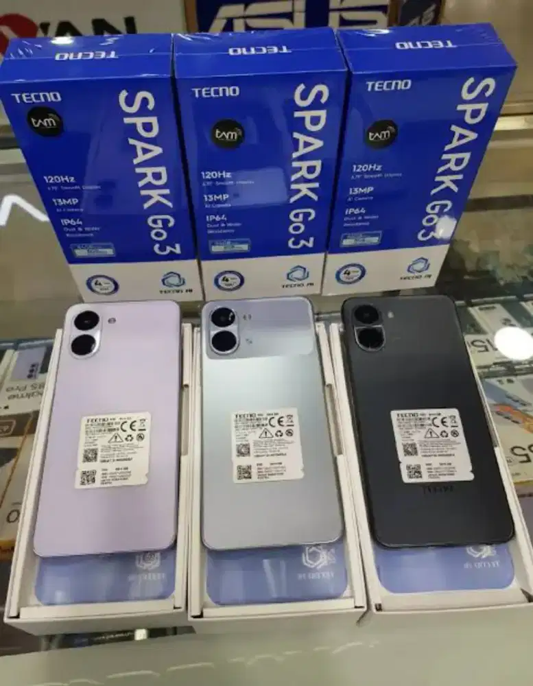 Tecno Spark Go 3 Garansi Resmi