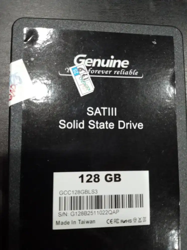 SSD SATA 128GB Genuine