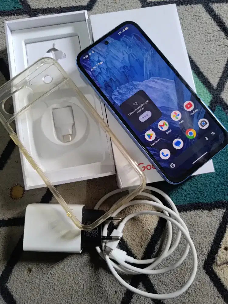 Google pixel 8a 8/128 GB Fullset Beacukai riwrite