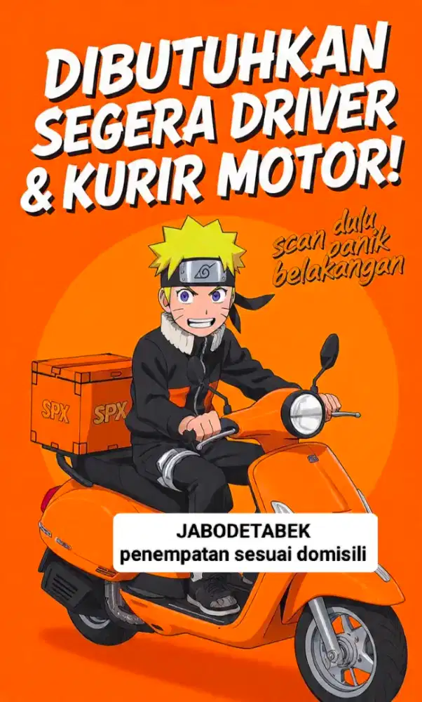 Lowongan kerja kurir paket spx