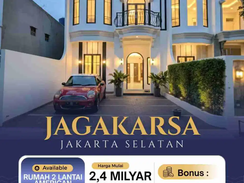 rumah mewah 2 lantai Jagakarsa Jakarta Selatan