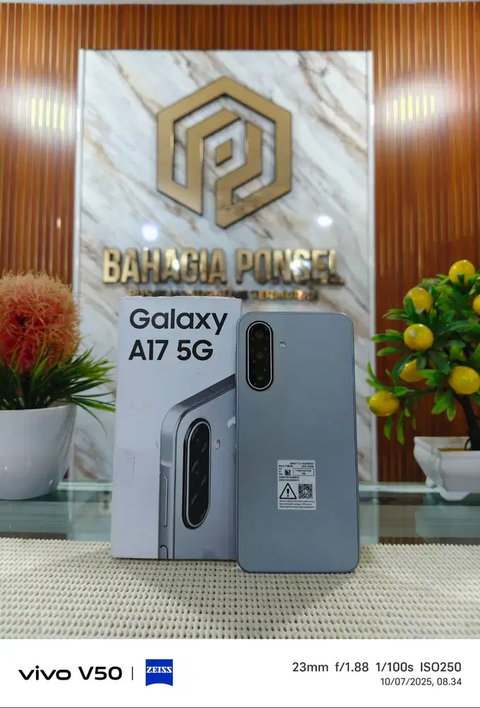 Samsung A17 5G Ram 8+8Gb/ 256Gb Fullset Mulus Like New Ori Bergaransi