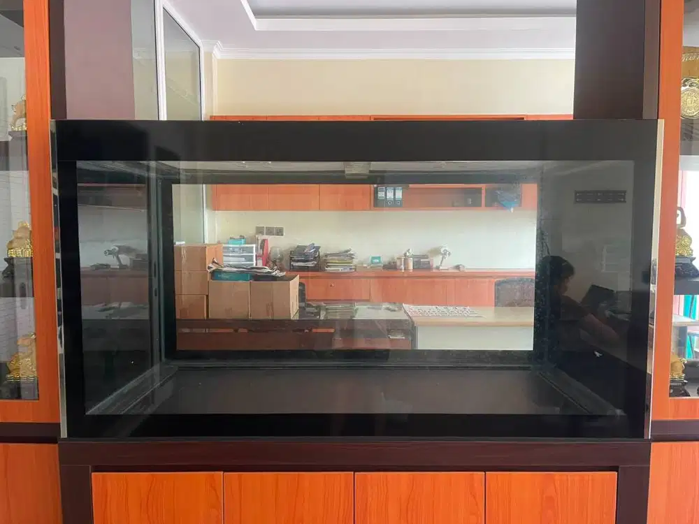 Dijual Akuarium Besar 150x70x80 cm + Rak/Kabinet Custom Premium
