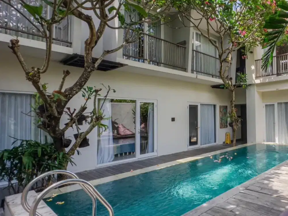FOR SALE HOTEL BAGUS BEST INVESTMENT BINTANG 3 FURNISHED BEST LOKASI SEMINYAK