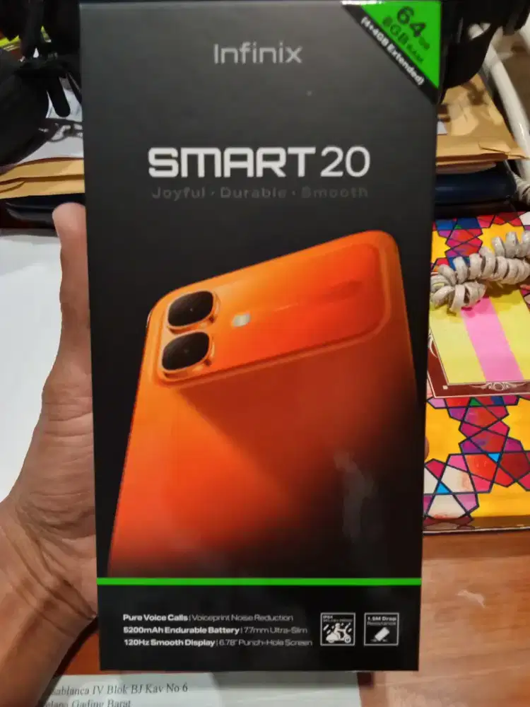 Infinix smart 20(orange)
