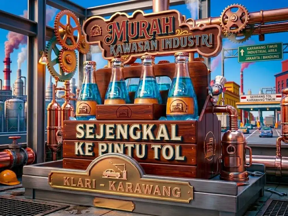 JUAL TANAH DI KERAWANG TIMUR, KLARI, KABUPATEN KERAWANG.
