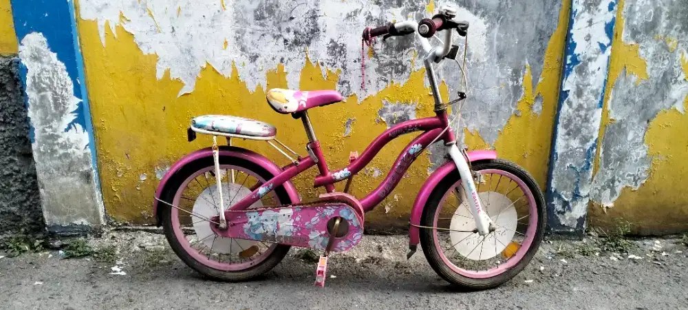 SEPEDA ANAK KONDISI PERLU KEBENGKEL