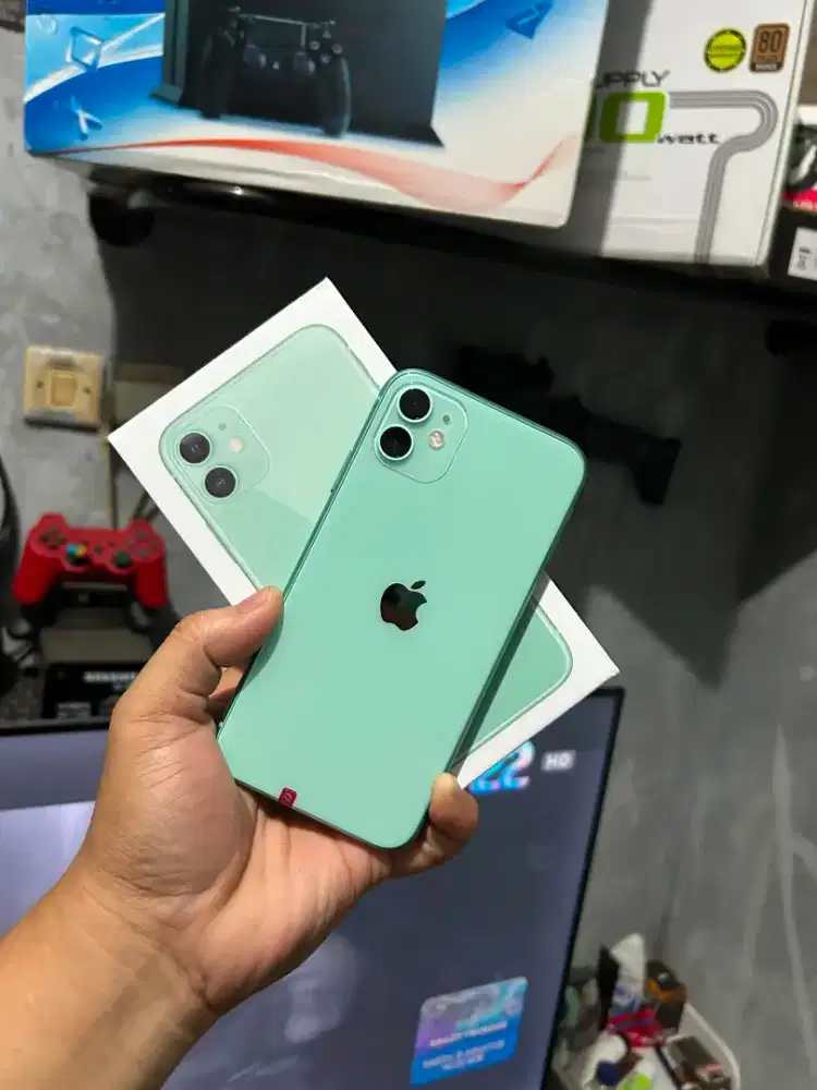 Apple iPhone 11 Green 64GB Inter Wifi Only Fullset